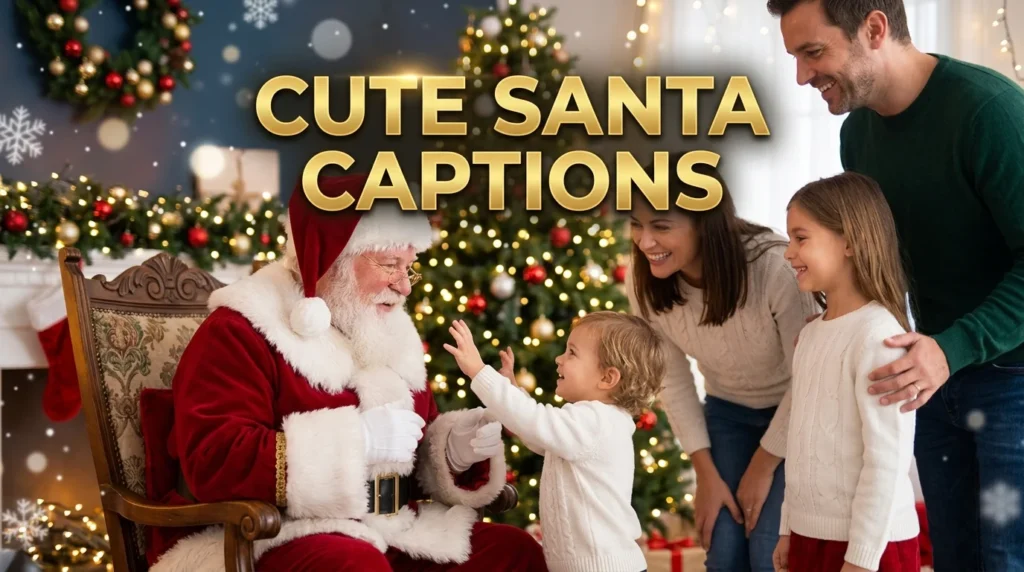 Cute Santa Captions