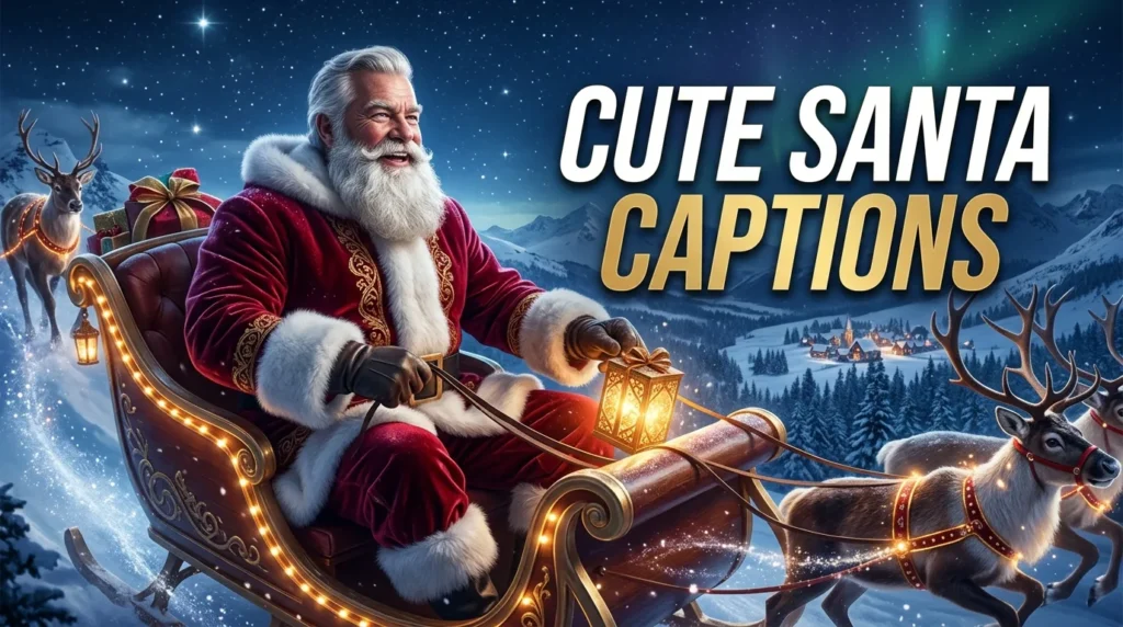 Cute Santa Captions