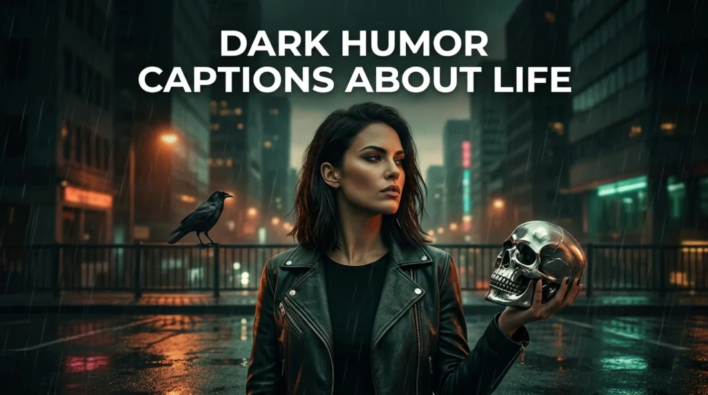 Dark Humor Captions About Life