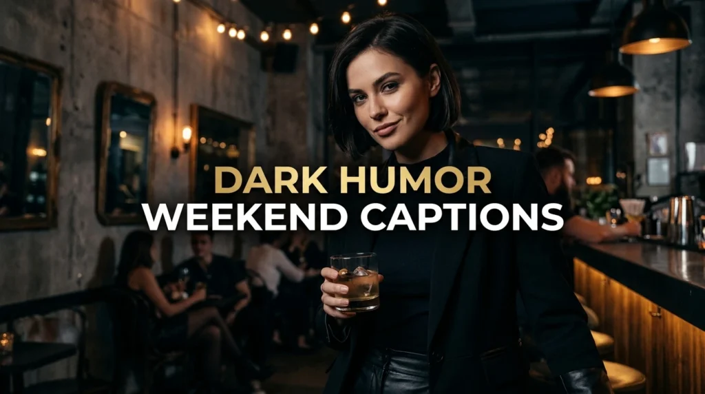 Dark Humor Weekend Captions