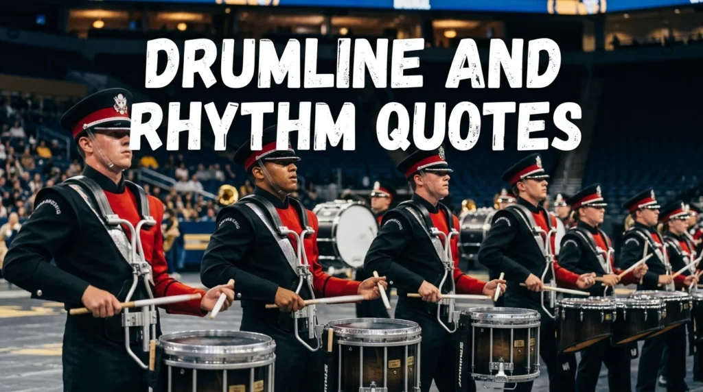 Drumline And Rhythm Quotes