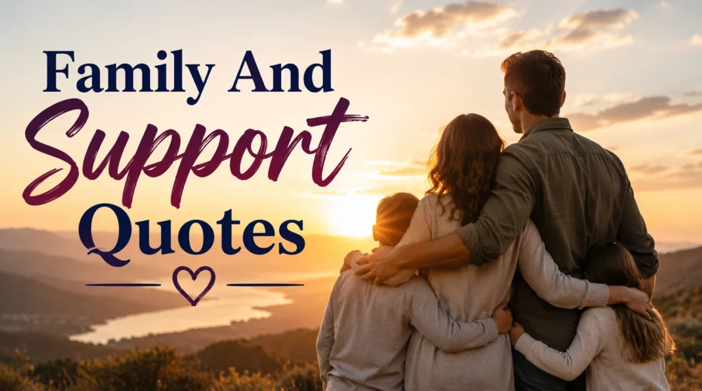 Family And Support Quotes