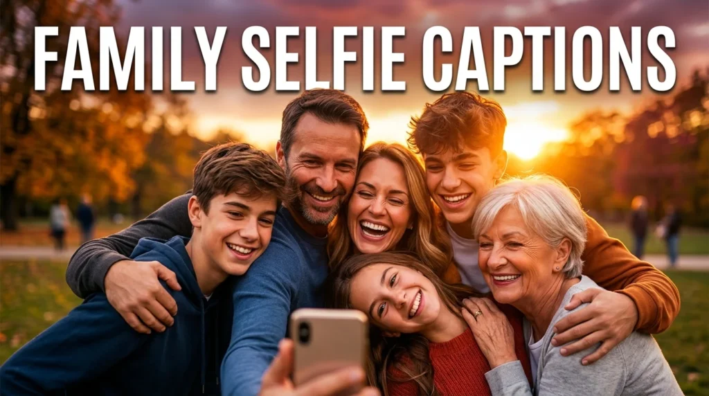 Family Selfie Captions