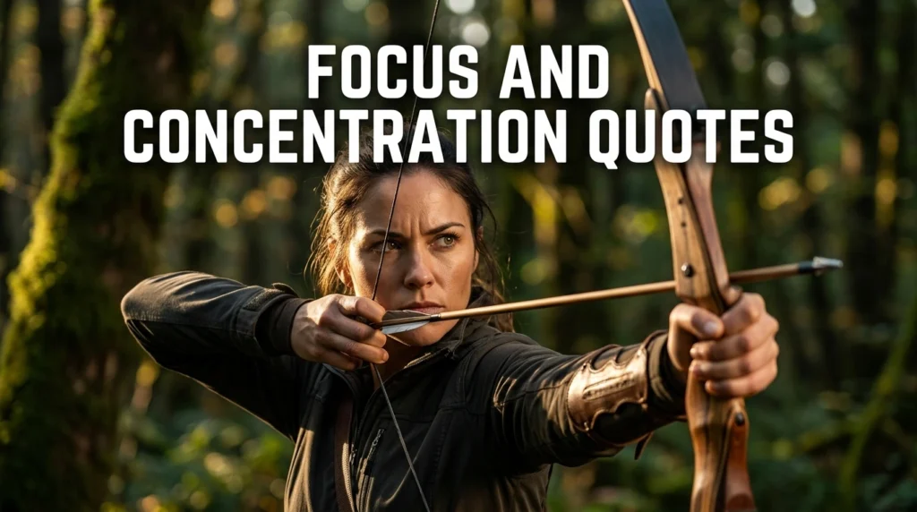 Focus And Concentration Quotes