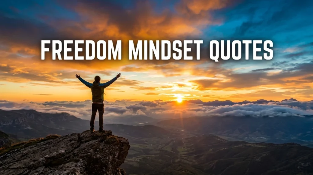Freedom Mindset Quotes