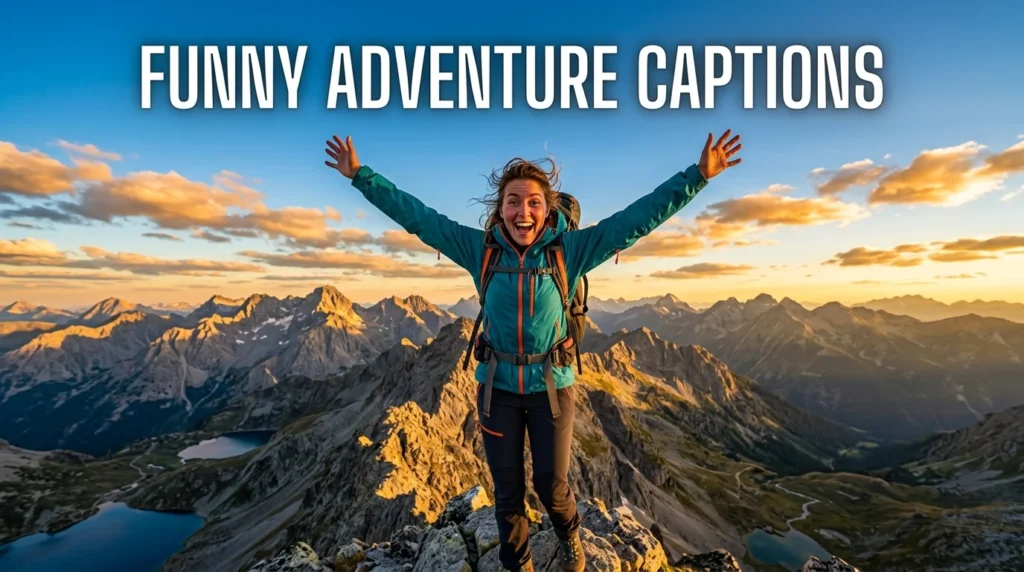 Funny Adventure Captions