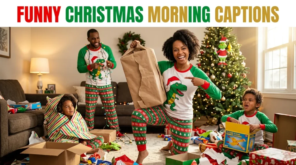 Funny Christmas Shopping Captions