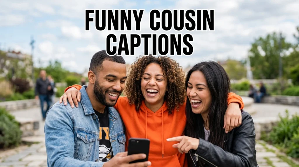 Funny Cousin Captions