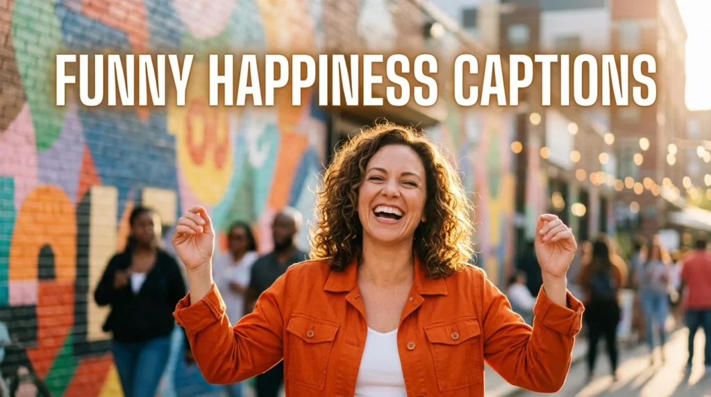 Funny Happiness Captions