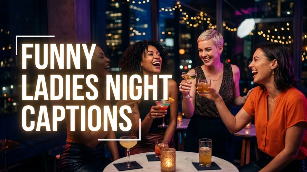 Funny Ladies Night Captions