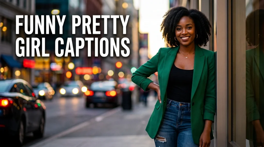 Funny Pretty Girl Captions