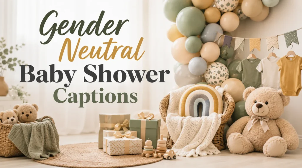 Gender Neutral Baby Shower Captions