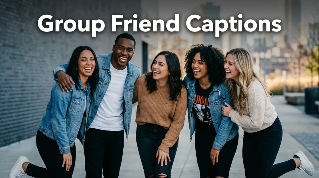 Group Friend Captions