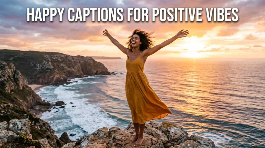 Happy Captions For Positive Vibes