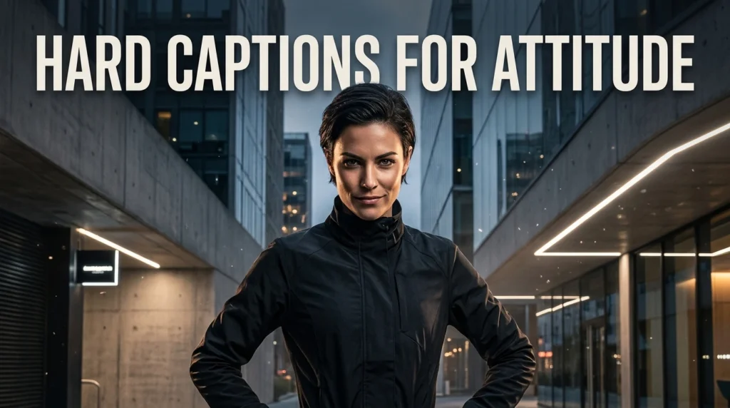 Hard Captions For Attitude