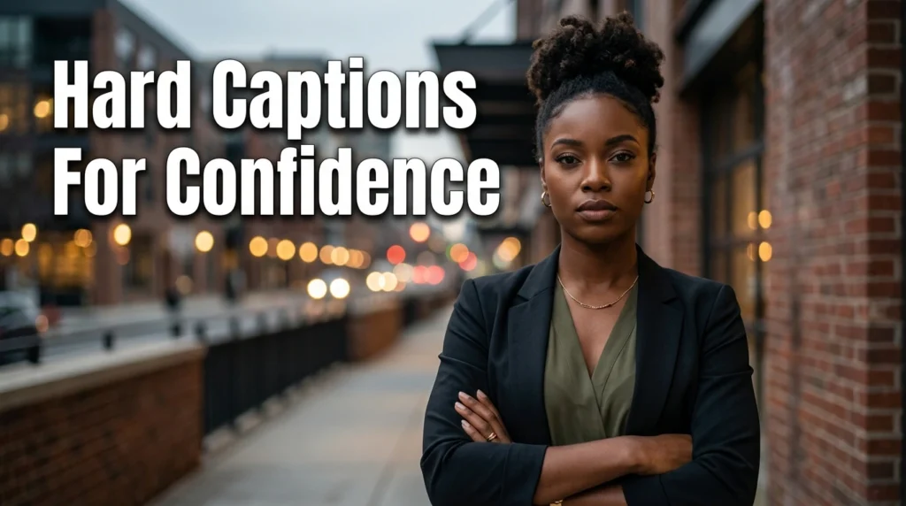 Hard Captions For Confidence