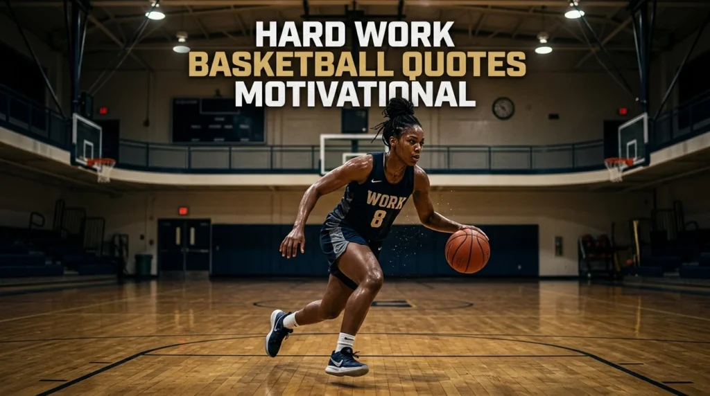 Hard Work Basketball Quotes Motivational