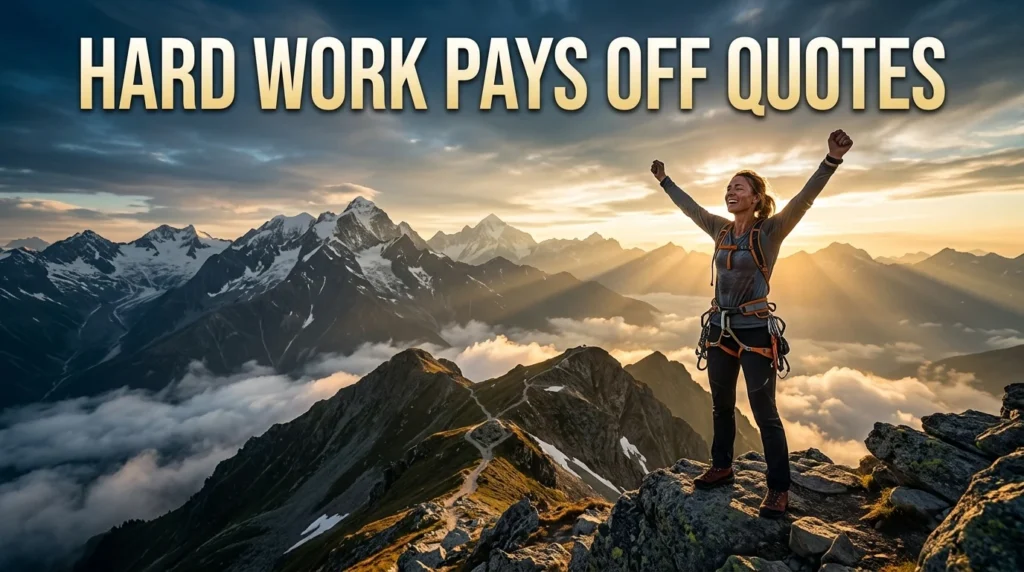 Hard Work Pays Off Quotes