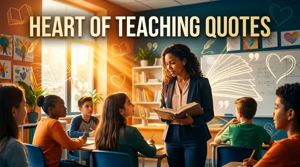 Heart Of Teaching Quotes