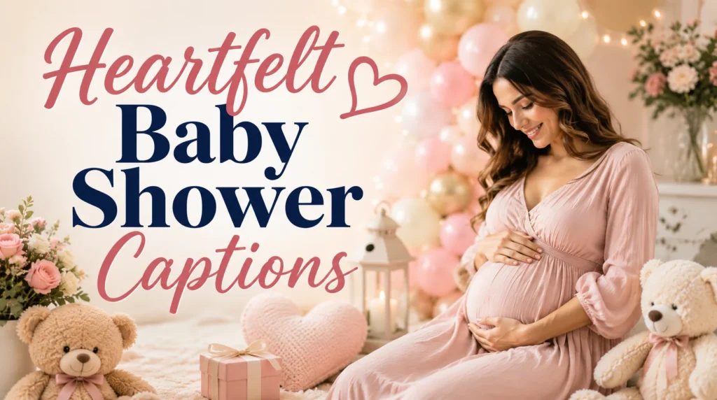 Heartfelt Baby Shower Captions