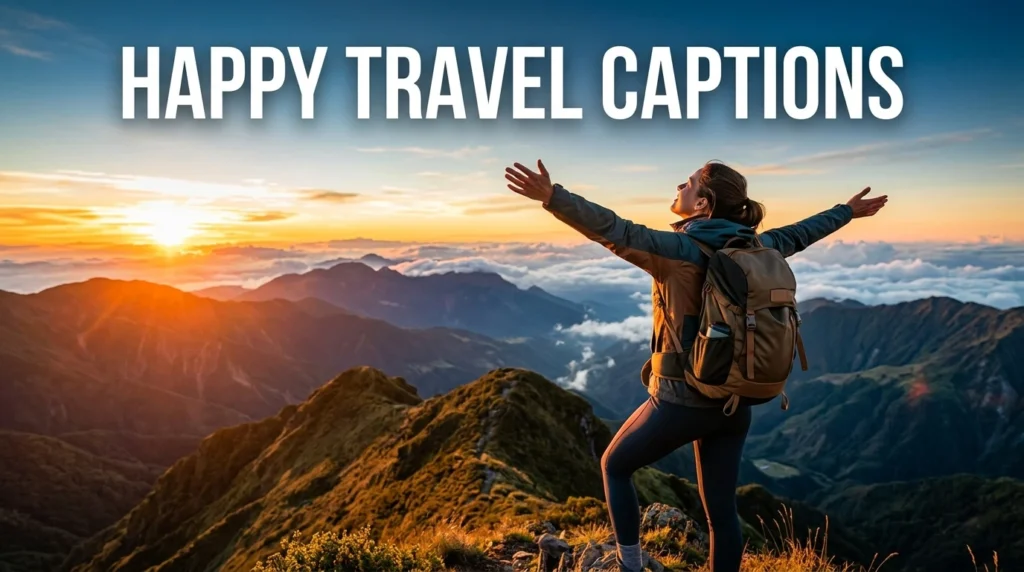 Happy Travel Captions