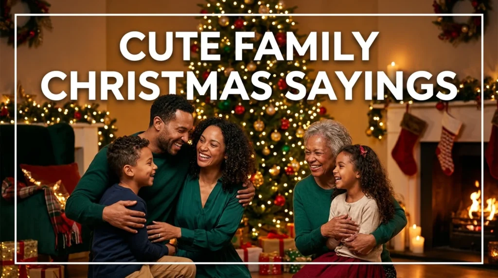 Cute Family Christmas Sayings