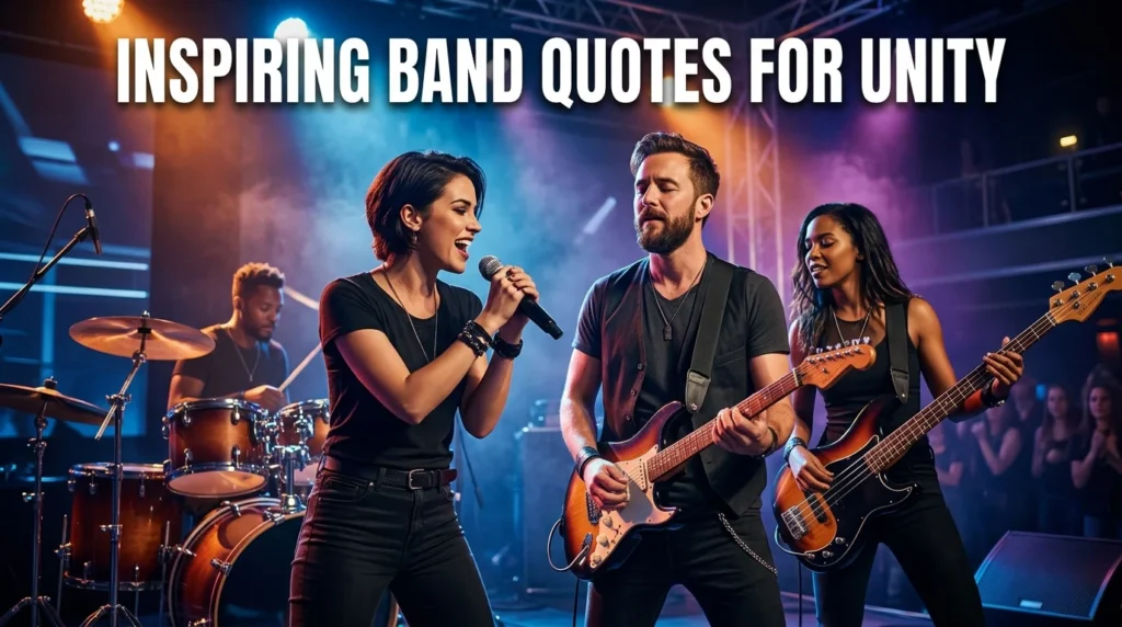 Inspiring Band Quotes For Unity