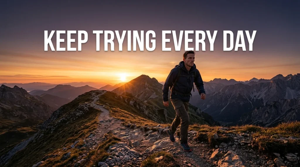 Keep Trying Every Day