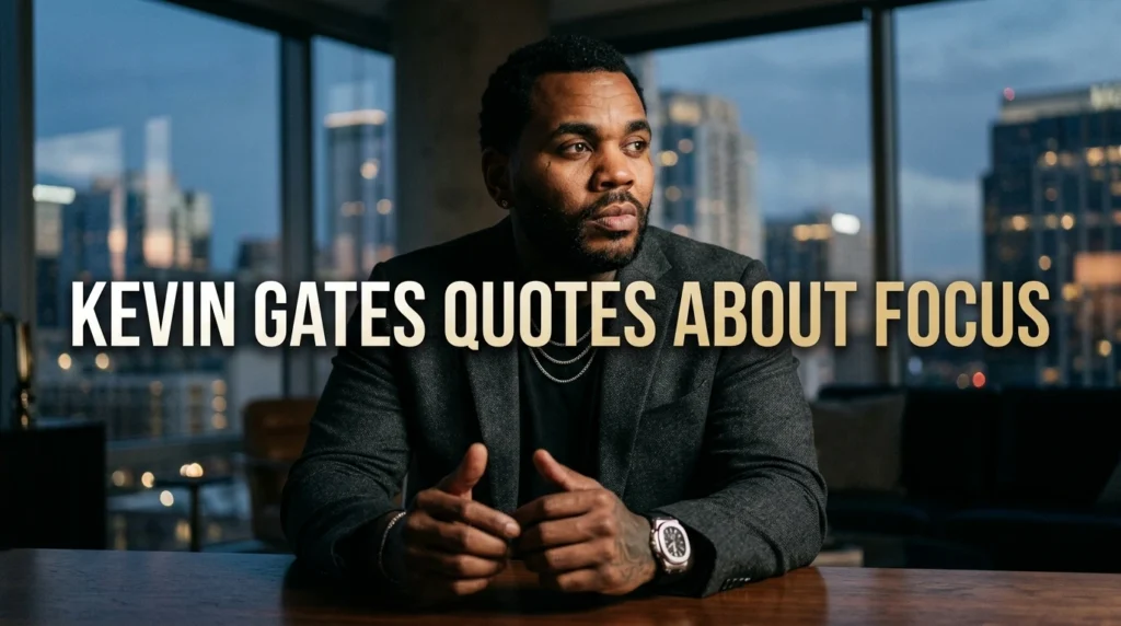 Kevin Gates Quotes About Focus