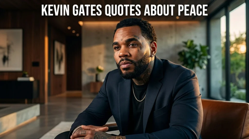 Kevin Gates Quotes About Peace