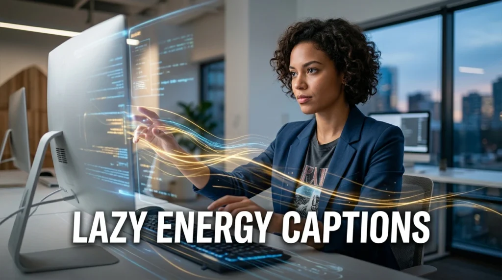 Lazy Energy Captions