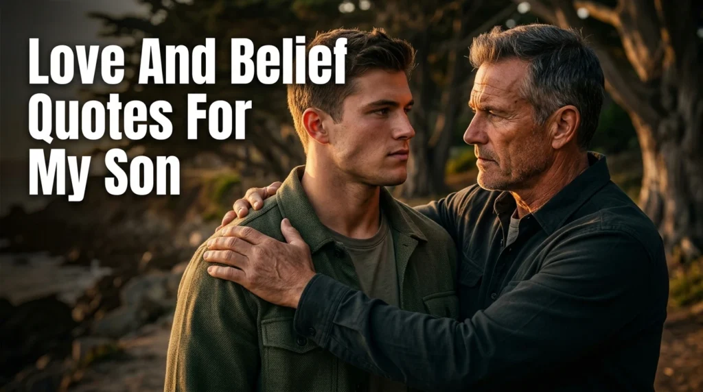 Love And Belief Quotes For My Son