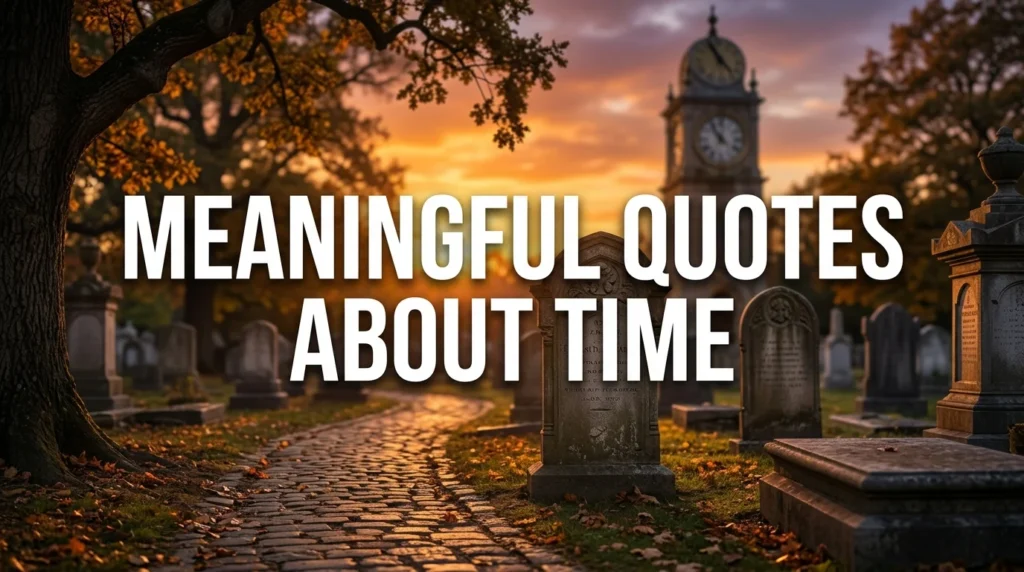 Meaningful Quotes About Time