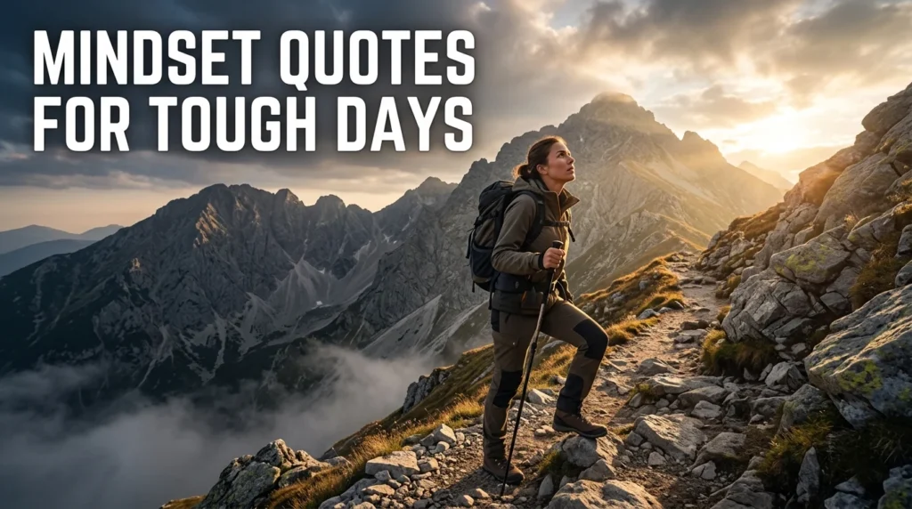 Mindset Quotes For Tough Days
