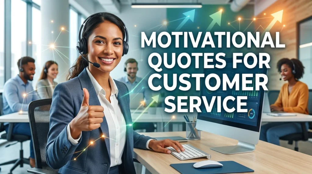 Motivational Quotes For Customer Service