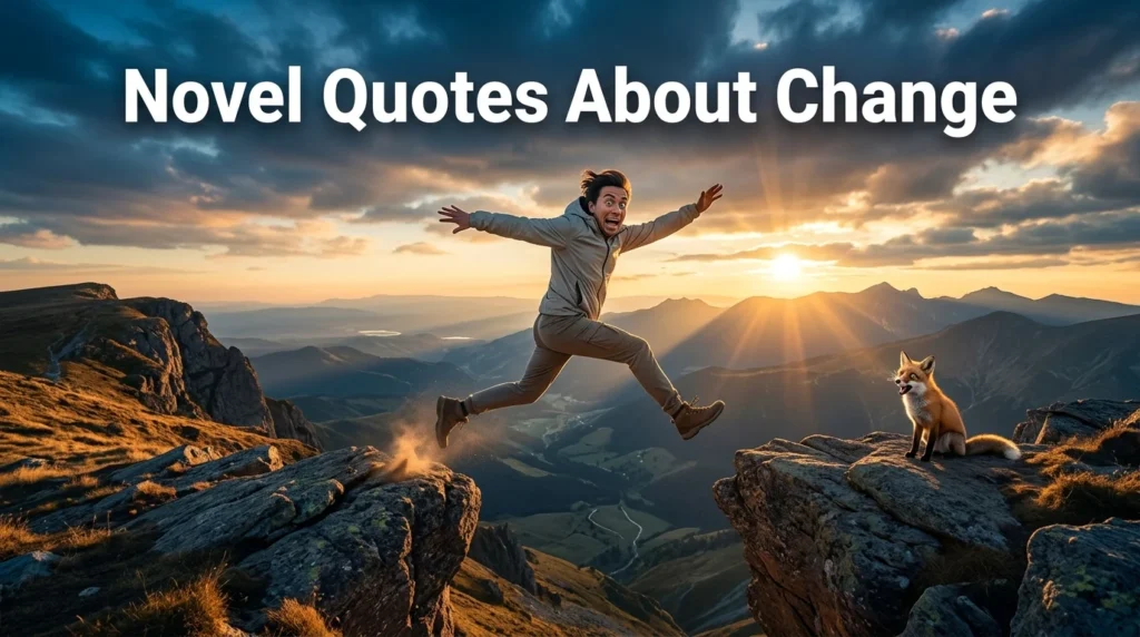 Novel Quotes About Change