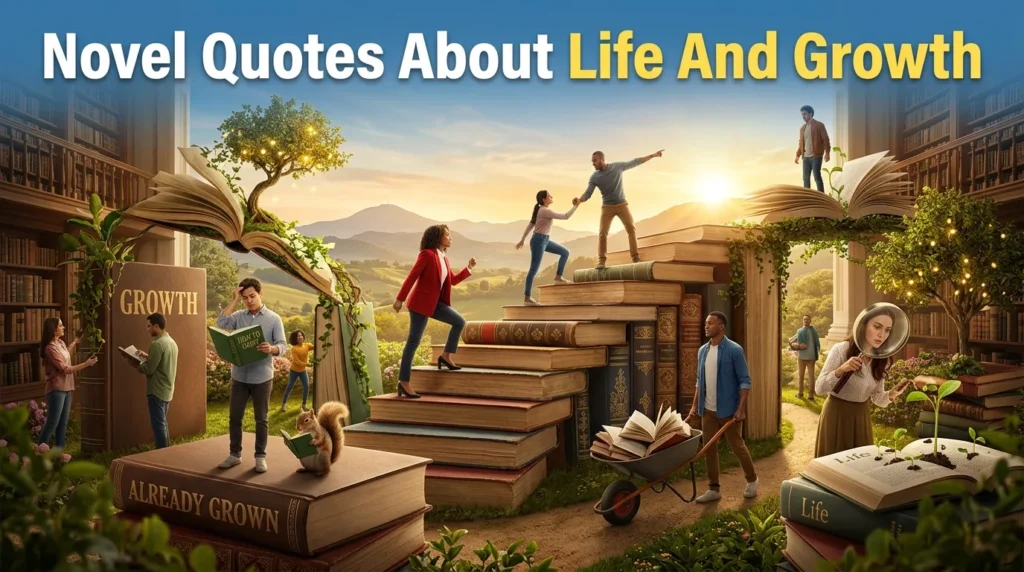Novel Quotes About Life And Growth