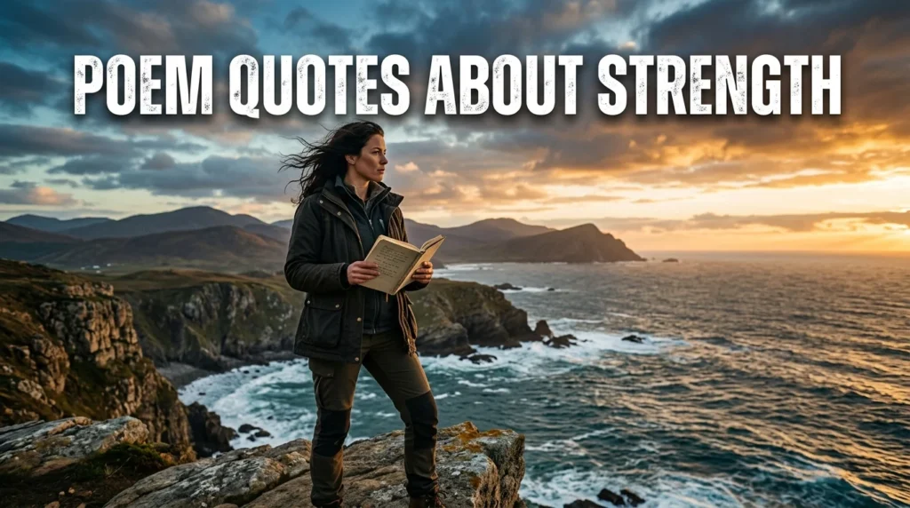 Poem Quotes About Strength