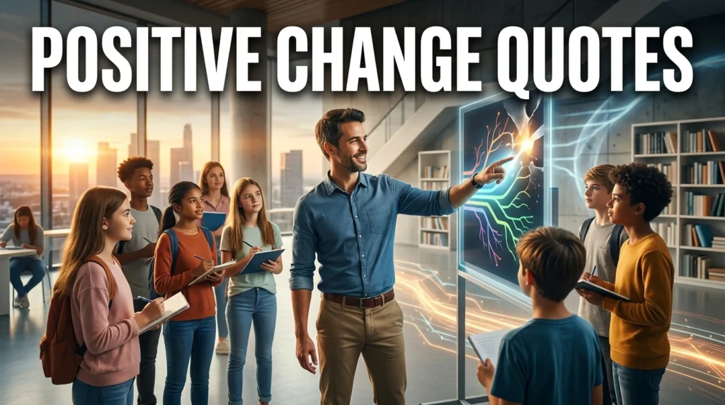 Positive Change Quotes