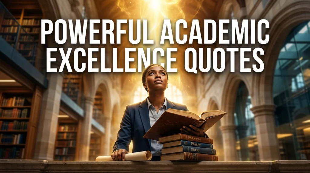 Powerful Academic Excellence Quotes