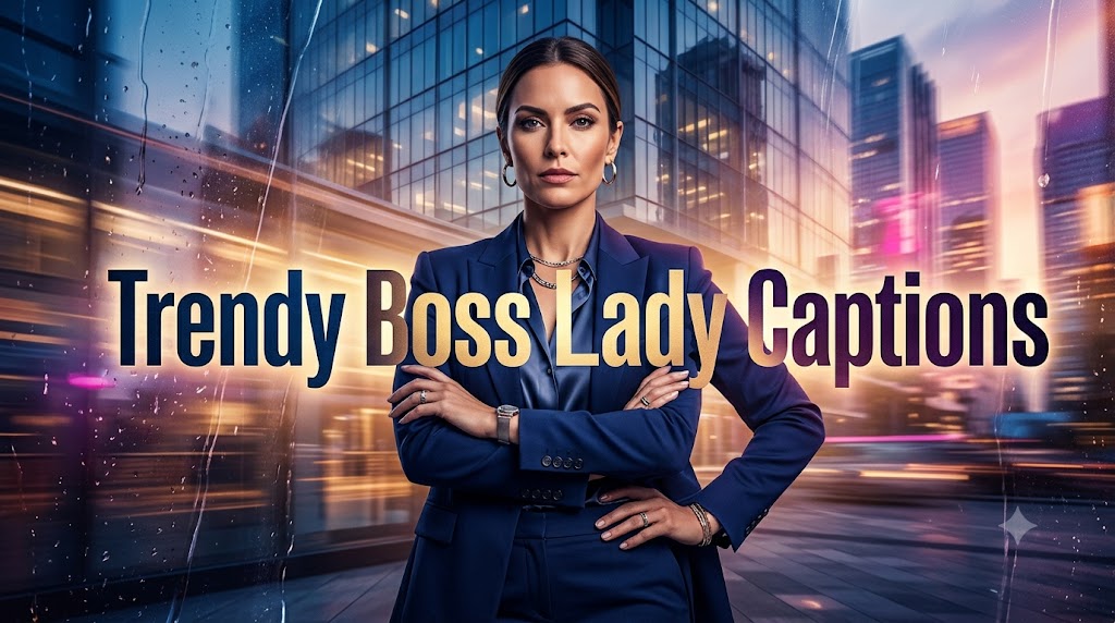 Trendy Boss Lady Captions