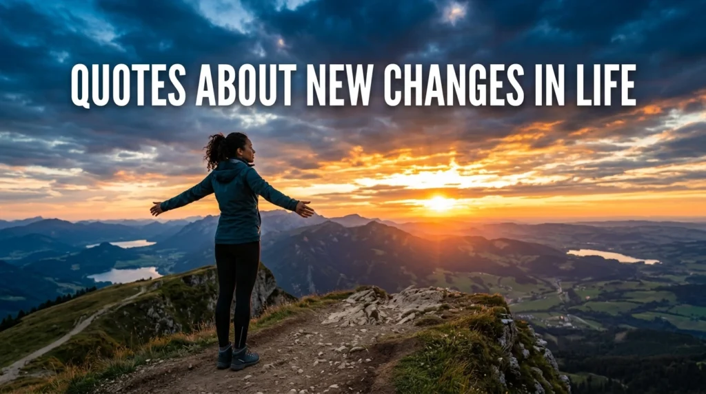 Quotes About New Changes In Life