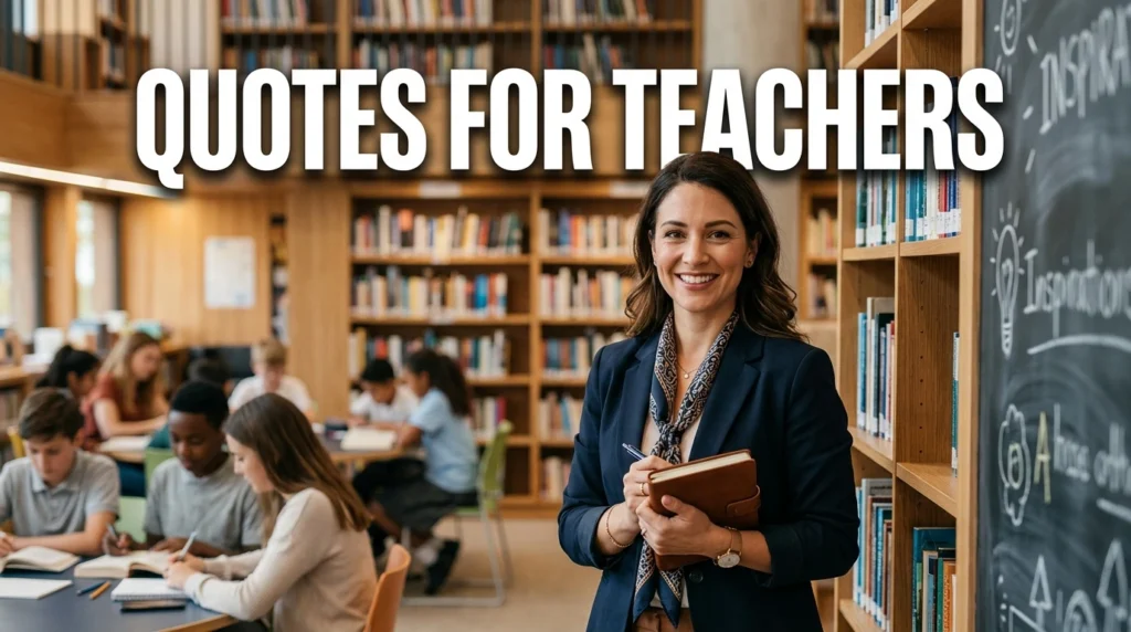 Quotes For Teachers