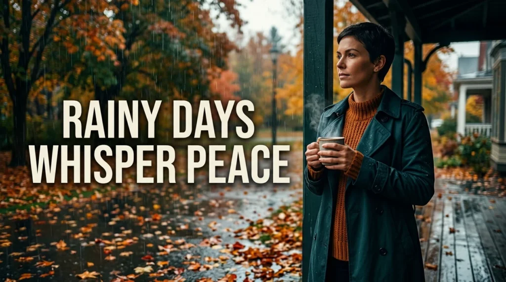 Rainy Days Whisper Peace