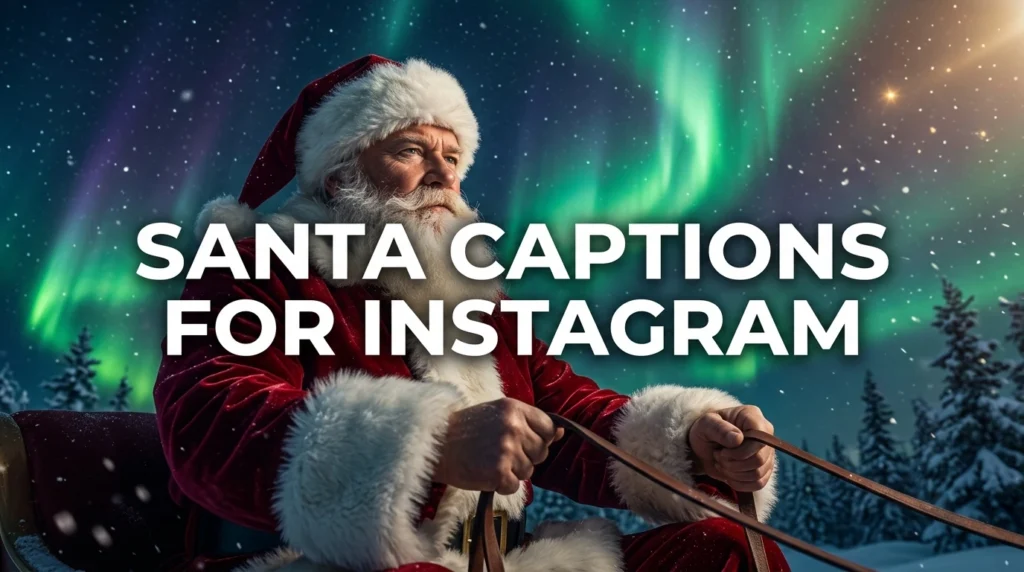 Santa Captions For Instagram