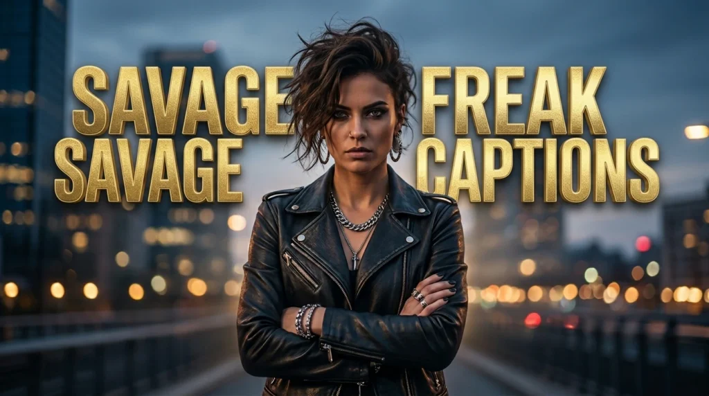 Savage Freak Captions