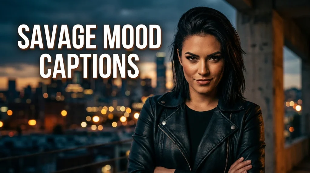 Savage Mood Captions