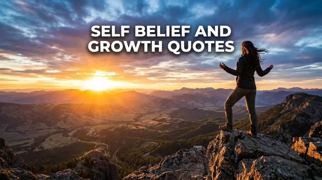 Self Belief And Growth Quotes