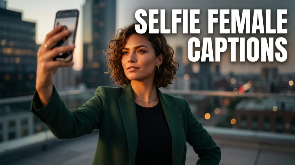 Selfie Female Captions
