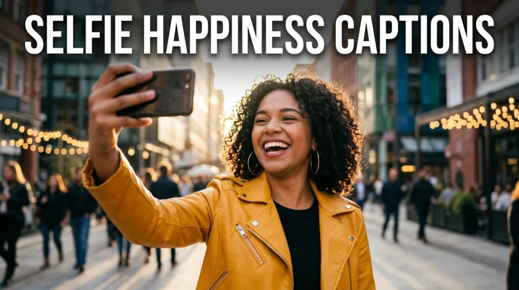 Selfie Happiness Captions